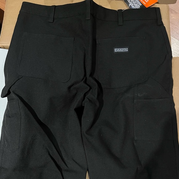 Dakota black waterproof work pants - Picture 7 of 8